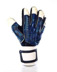 Gants de gardien de but sportifs Blue Eagle de haute qualité, personnalisés et professionnels, avec fermeture auto-agrippante, doigts complets, respirants, très demandés - Product Image 1