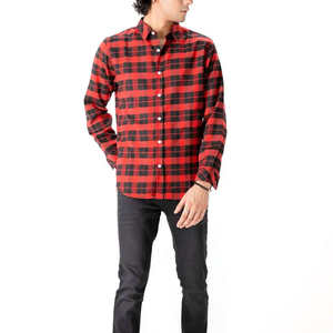 เสื้อแจ็คเก็ตมอเตอร์ไซค์สำหรับผู้ชาย ผ้าแฟลนเนล บุขนเชอร์ปา ลายสก็อต อุ่นสบาย เหมาะสำหรับฤดูหนาว - Product Image 4