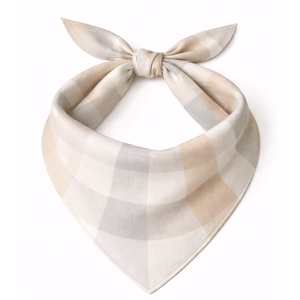 Pañuelo bandana de moda, accesorio para el cuello, de algodón y seda, estampado paisley, color liso, ligero, triangular, cuadrado, estilo casual de verano - Product Image 1