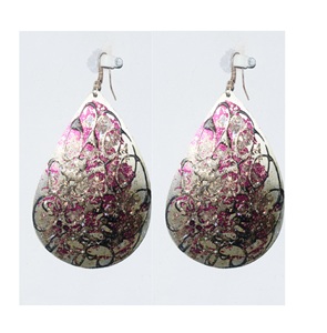 Pendientes de latón con cuentas estilo americano para mujer, joyería artesanal, para Navidad, San Valentín, verano, invierno, playa, fiesta, 2024 - Product Image 5