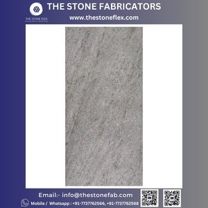 Revestimiento de Piedra Flexible de Cuarcita Verde Zeera, Losa Grande, Ecológica, Duradera, Superficie Pulida, Diseño Moderno, TSF India - Product Image 4