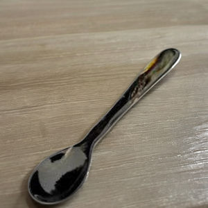 Ensemble de couverts de luxe écologiques, fabriqués à la main, cuillère et fourchette en corne naturelle, manche long, manche lisse et poli, qualité supérieure, respectueux de l'environnement - Product Image 4