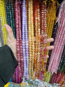 ลูกปัดพลอยธรรมชาติขายส่งทุกขนาดและทุกการเจียระไน |   หินหลวมทรงกลมเหลี่ยมเพชรพลอยแบบคาโบชอง จำหน่ายจำนวนมากสำหรับทำเครื่องประดับและลูกปัด - Product Image 4