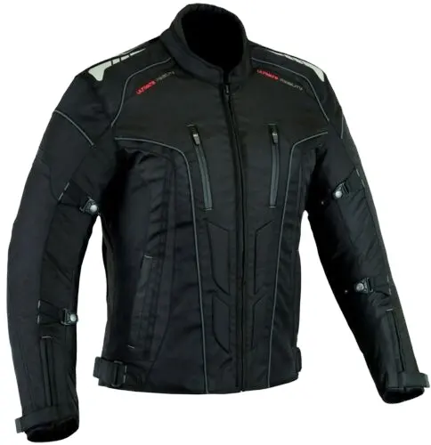 Wind Proof Adventure Cordura Textile Motorbike Racing Gears for Men textile Tour Adventure Camping Men Motorcycle Jacket