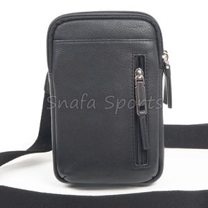 Bolso Bandolera de Cuero con Logotipo Personalizado de Fábrica, Bolso de Mensajero de Gran Capacidad para Negocios con Diseño de Logotipo Personalizado - Product Image 4