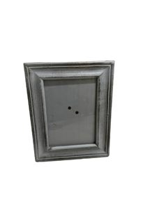 Plateau de table artisanal en bois dur de qualité supérieure avec finition rustique gris antique et verre transparent élégant pour la décoration de la maison ou du bureau - Product Image 3