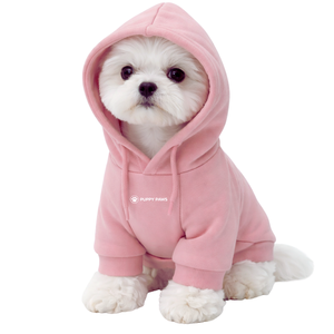 Human Hoodie for Dogs and Owners Matching Set Cozy Stylish Comfortable Hoodie for <b>Pets</b> and Humans Dusty Pink Color - Product Image 5