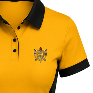 Robe Polo Femme Personnalisée Sigma Gamma Rho avec Panneaux Latéraux, Col et Manches Courtes, Tenue d'Équipe, Vêtements de Sport Athlétiques, Fournisseur OEM ODM - Product Image 5