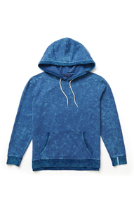 <b>Men's</b> Oversized Washed French Terry Hoodie Raglan Sleeve Solid Color Casual Autumn Wear 100% Cotton <b>Pullover</b> Sweatshirt - Product Image 5