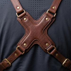 Bolso bandolera de cuero de grano completo al por mayor, que ofrece durabilidad y una elegante funcionalidad diaria a un precio asequible. - Product Image 3