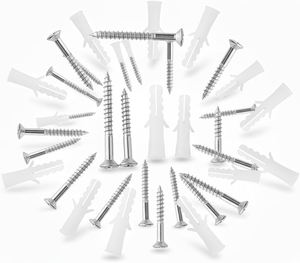 Plastic Anchor Wall Plug Fixing Anchor Wall Plug PE/PP Material Expand Plugs Plastic Wall Anchors With Screws - Product Image 3