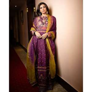 Robes de soirée de créateur, magnifique robe et dupatta pour les occasions spéciales - Product Image 5