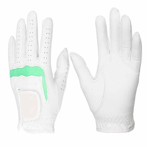 Gants de golf professionnels pour hommes en cuir véritable avec fermeture auto-agrippante, antidérapants, respirants et durables pour les sports de plein air - Product Image 3