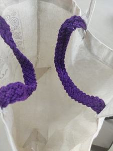 Customizable Cotton <b>Canvas</b> <b>Bag</b> for Ladies Fashion Summer <b>Bag</b> with Two Styles of Handles and Printed Colors - Product Image 3