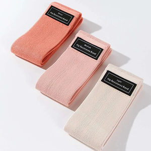 Offre Spéciale : Bandes de Résistance en Latex pour Fessiers et Hanches – Lot de 3 Personnalisé avec Résistance Légère/Moyenne/Élevée pour Exercices Gluteus - Product Image 2