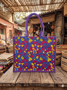 Sacs fourre-tout en jute écologiques en gros, personnalisables avec logo imprimé, réutilisables, avec fermeture éclair, pour la plage, les courses, promotionnels - Product Image 2