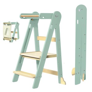 Taburete de Jirafa de Madera de Acacia Pintado a Mano - Muebles Infantiles al por Mayor - Product Image 6