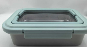 Chilled Picnic Organizer with Dual Ice <b>Packs</b> Portable Divided <b>Lunch</b> <b>Box</b> Leak Resistant Food Container with Handle Fresh Keeping - Product Image 3