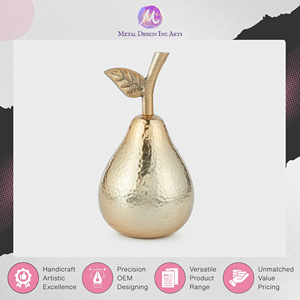 Venta al por Mayor de Juego de Frutas de Metal de Calidad Excepcional Hechas de Latón y Aluminio para Restaurantes, Resorts y Decoración del Hogar en Oferta - Product Image 3