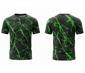 เสื้อยืดซับลิเมชั่นแบบกำหนดเอง ผ้าแห้งเร็ว |   ไซส์ผู้ชาย ผู้หญิง และเยาวชน |   ชุดกีฬาฝึกซ้อมน้ำหนักเบา แห้งเร็ว ขายส่ง - Product Image 3