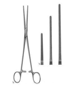 DeBakey Atraumata Coarctation <b>Clamp</b> 205mm Manual Premium Stainless Steel Class - Product Image 1