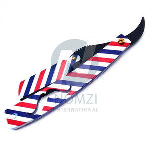 Stainless Steel Barber <b>Swing</b> Lock Razors <b>Single</b> Blade Customizable Color Brand Smooth Feel Salon Quality Straight Edge Face - Product Image 4
