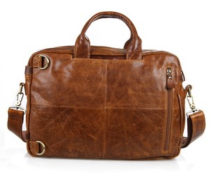 Bolsos de Negocios de Cuero Funcionales al por Mayor, Maletín de Oficina con Logotipo Personalizado, Compartimento para Portátil, Cierre Seguro - Product Image 2