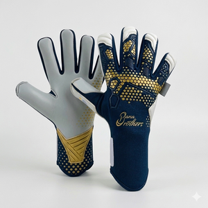 Gants de gardien de but personnalisés en gros avec logo, gants de football professionnels respirants de haute qualité - Product Image 3