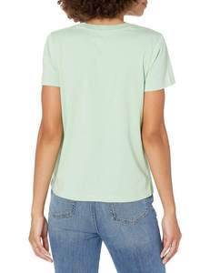 Ropa Urbana Vintage al Por Mayor, Prendas Ecológicas Anti-UV, Transpirables, Camiseta de Verano para Mujer con Cuello Redondo y Manga Corta, Personalizable - Product Image 4