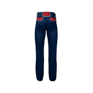 Custom Baseball <b>Pants</b> with Reinforced Knees Breathable Polyester Fabric for Professional Games Practice and Training - Product Image 4