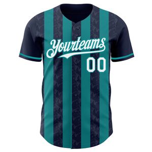 Custom Sublimation 100% Polyester Short Sleeve Baseball Jersey Full Button Quick Dry Team Uniform for All Seasons - Product Image 4