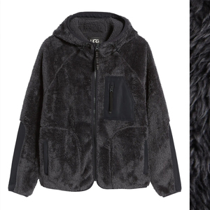 Chaqueta de forro polar Sherpa para mujer, cuello alto, cremallera completa, abrigo de invierno estilo Teddy, informal, para exteriores, bordado personalizado, venta al por mayor - Product Image 5