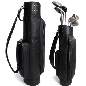 Wholesale Best Selling Heavy Duty Leather Made <b>Golf</b> Bags Professional Manufacture Large Capacity <b>Golf</b> Travel Bags For Sale - Product Image 1