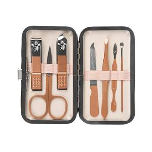 Ensemble de manucure et pédicure de qualité supérieure en 7 pièces, outils en acier au carbone, sac, coupe-ongles 10-en-1, cadeaux d'entreprise pour les personnes âgées, les adolescents, les tout-petits - Product Image 4