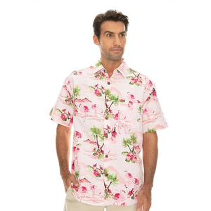 New 2026 Custom Hawaiian <b>Shirts</b> Summer Beach Floral Print Button Down Tropical Unisex Short Sleeve Casual Beach Aloha <b>Shirts</b> - Product Image 1