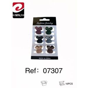 Mnj Fashion Jewelry Fermagli per capelli a forma di coniglio 10 pezzi Made In China Rif. 07307 - Product Image 1