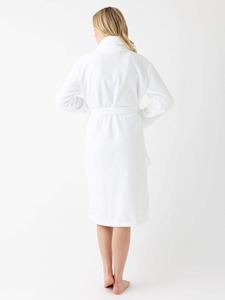 Albornoz de Lujo de Algodón de Calidad Hotelera, Bata Suave de Tela de Rizo para Spa, Resort, Sauna, Baño y Uso Doméstico en Venta - Product Image 4