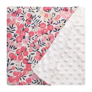 Couverture bébé réversible en mousseline 100% coton biologique tissé uni pour nouveau-né - Product Image 3