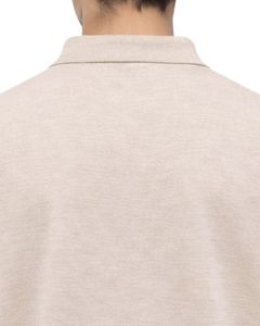 Sudadera Polo Personalizada para Hombre, Color Beige, Manga Larga, Mezcla de Algodón Suave, Estilo Casual, Cuello Clásico, Ropa de Invierno, Fabricante - Product Image 6