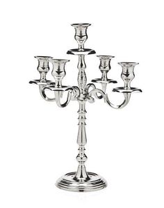 Decorative <b>tall</b> metal candelabra candle stand centerpiece for weddings <b>dining</b> <b>table</b> elegant modern home decor accent - Product Image 6
