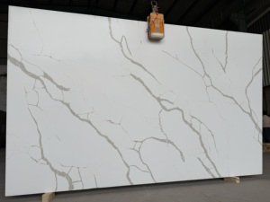 Laza Gold Artificial Quartz Slab Eco-Friendly Kitchen Countertops <b>Islands</b> Vanity Tops Stone 15-30mm Hotel Contemporary Design - Product Image 4