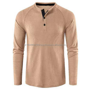 Camiseta de Diseño Personalizado de Alta Calidad con Logotipo e Impresión, Manga Larga, Lisa, 230 GSM, 100% Algodón, para Hombre, 2026 - Product Image 4