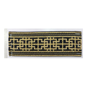 Bandeau fantaisie personnalisé en dentelle ethnique, ruban décoratif tissé, bande élastique jacquard pour vêtements - Product Image 3