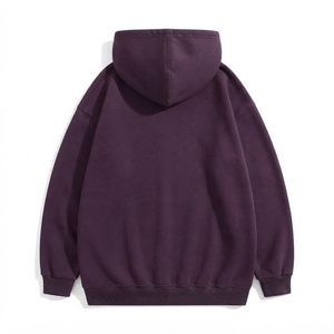 Fabricante OEM de Sudaderas con Capucha para Hombre, Tallas Grandes, Personalizadas, de Algodón, Estilo Hip-Hop, Forro Polar, Ecológicas, para Invierno - Product Image 2