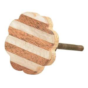 Luxury Design Eco-Friendly Resin Decoupage Drawer <b>Door</b> Cabinet <b>Knobs</b> & Pull Handles with <b>Glass</b> Cloche Wood Accents for Furniture - Product Image 2
