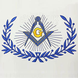 Delantales de Masonería Hechos a Mano, de Cuero Bordado, Elegantes, Ajustables, Ceremoniales, de Primera Calidad, con Pin de Seguridad, Lavables - Product Image 6