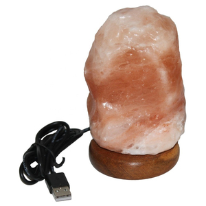 Luxury USB <b>Mini</b> Himalayan Salt <b>Lamps</b> Best Selling Compact Crystal <b>Table</b> Lights with Personalized Logo OEM Manufacturing Services - Product Image 5