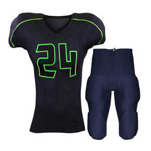 Nouveau design classique personnalisé, uniforme de football américain 100% polyester, respirant et anti-transpiration, maillot de football de Chicago, vente en gros OEM/ODM - Product Image 3