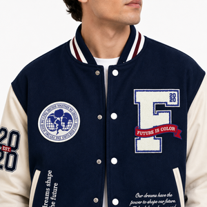 Veste de sport en tricot respirant pour homme, bleu marine, manches longues, col rabattu, pour l'hiver - Product Image 5