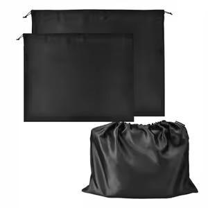 Premium Quality Reusable Dust Bags – Cotton / Non-Woven / Polyester / Satin Silk Fabric for <b>Safe</b> Storage of <b>Shoes</b>, Bags, and Gar - Product Image 3